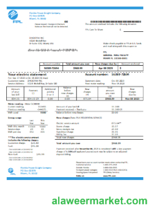 Florida Power & Light Company (FPL) electricity utility business bill SCR